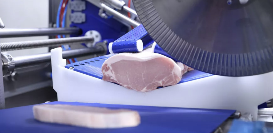 Marel I-Cut 360: versátil corte anatómico de porciones sin congelación superficial